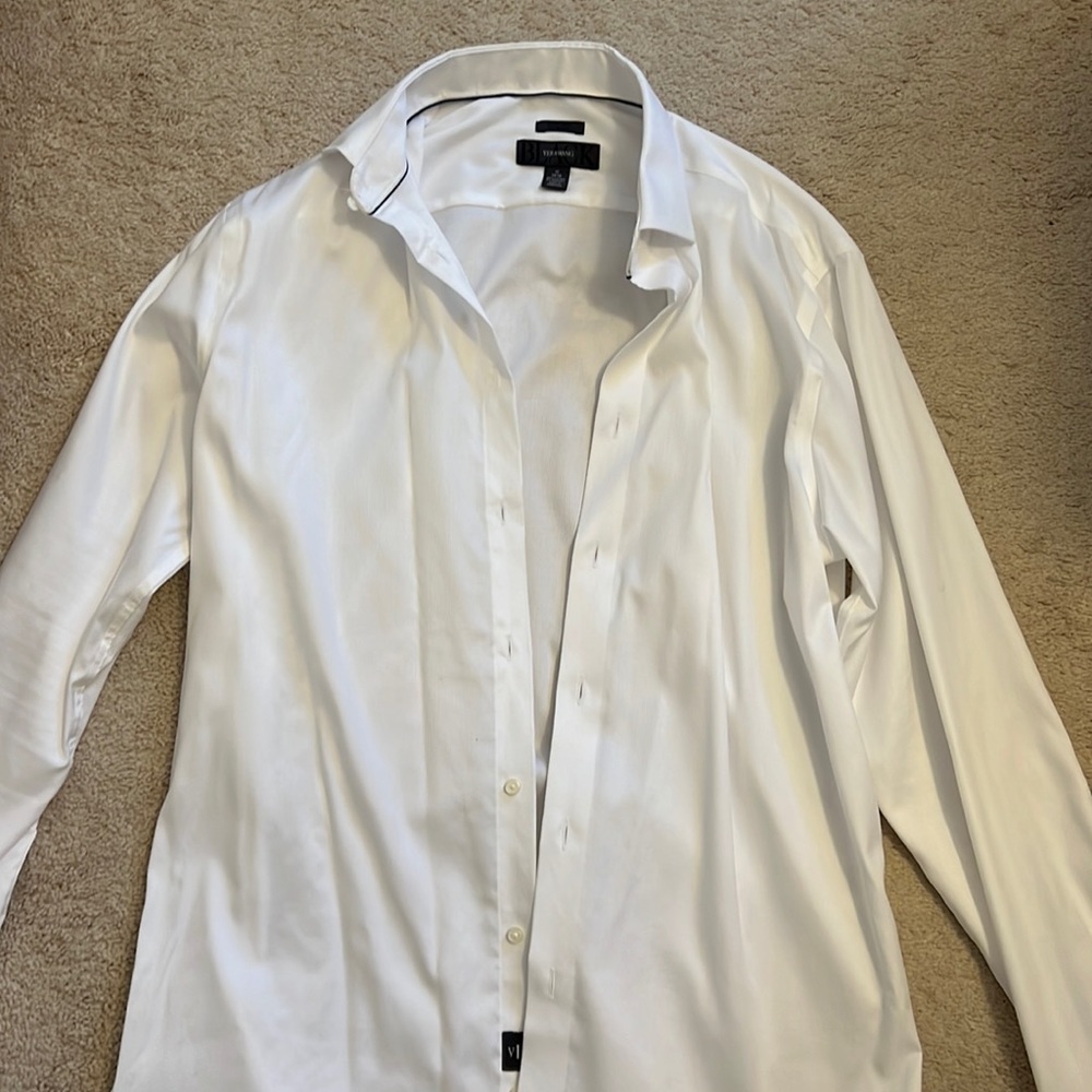 Black by Vera Wang Tuxedo Shirt